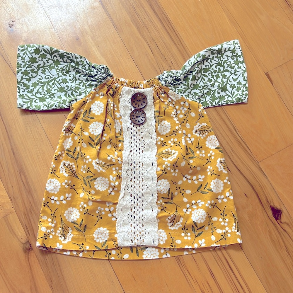 Infant floral dress